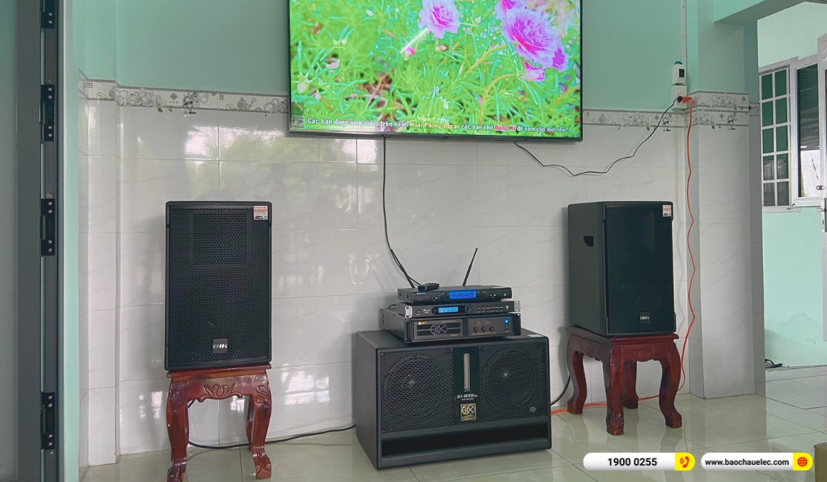 Lắp đặt d&agrave;n karaoke BIK hơn 51tr cho anh Kiệt tại TP HCM