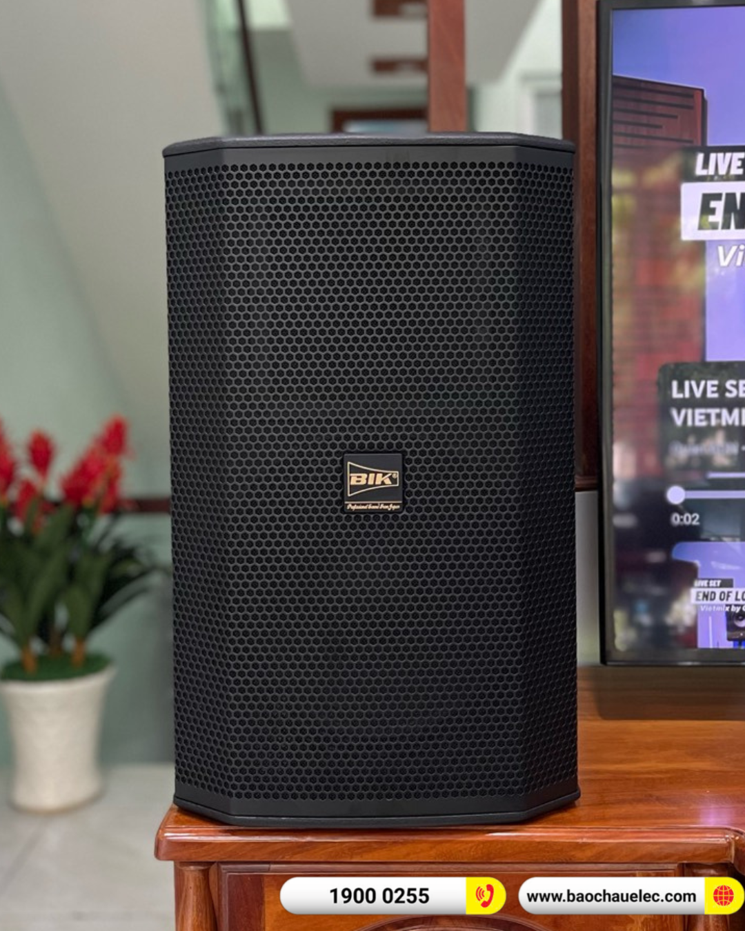 Lắp đặt d&agrave;n karaoke BIK hơn 41tr cho anh Lập tại Đồng Nai