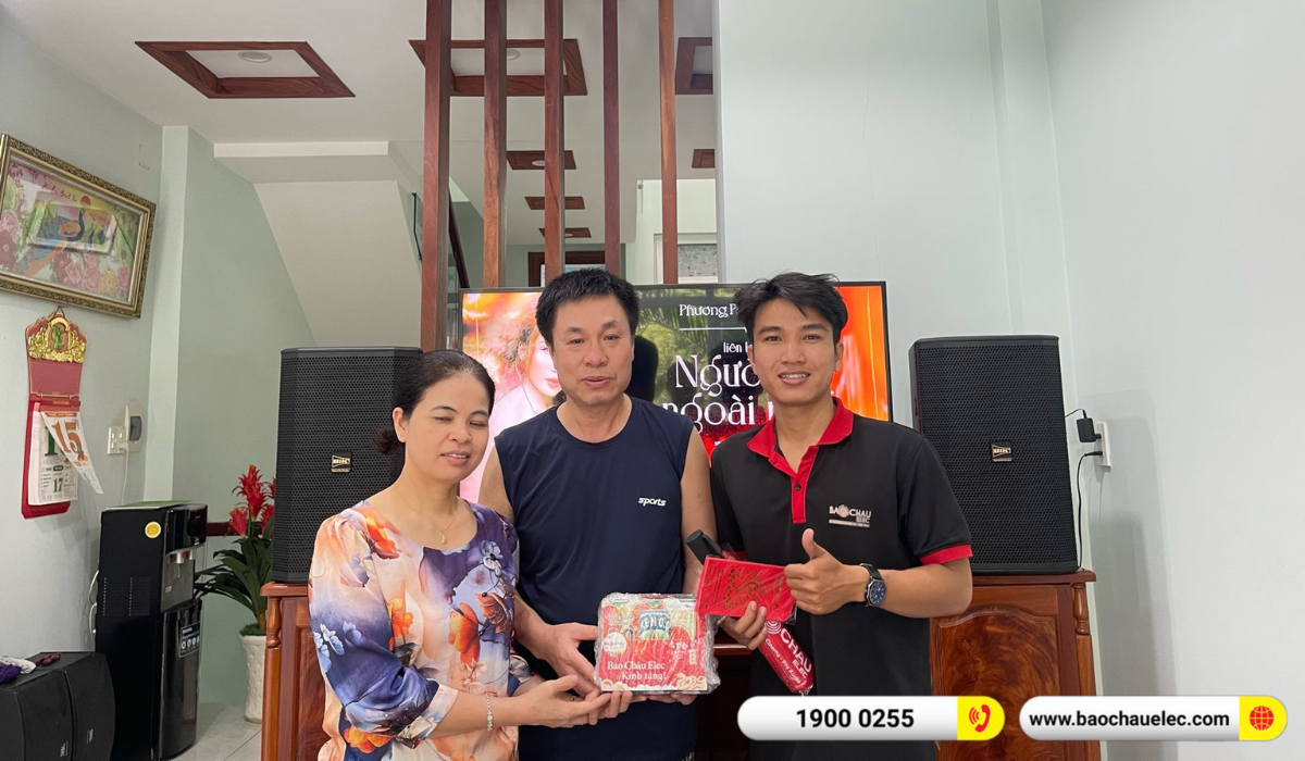 Lắp đặt d&agrave;n karaoke BIK hơn 41tr cho anh Lập tại Đồng Nai