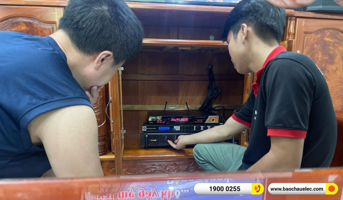 Lắp đặt d&agrave;n karaoke BIK hơn 41tr cho anh Lập tại Đồng Nai