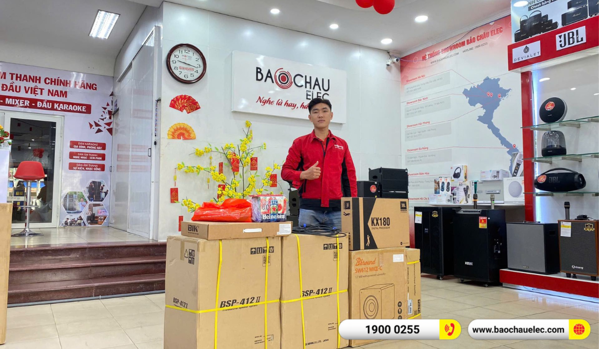 Lắp đặt d&agrave;n karaoke BIK hơn 41tr cho anh Lập tại Đồng Nai