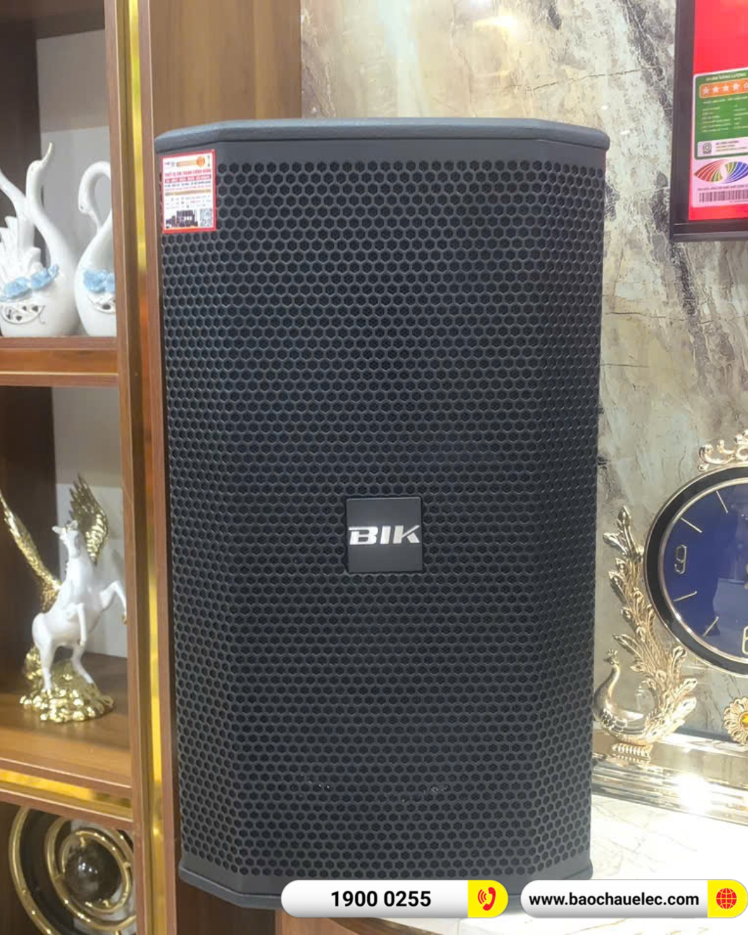 Lắp đặt d&agrave;n karaoke BIK hơn 33tr cho anh Lộc tại Bắc Ninh