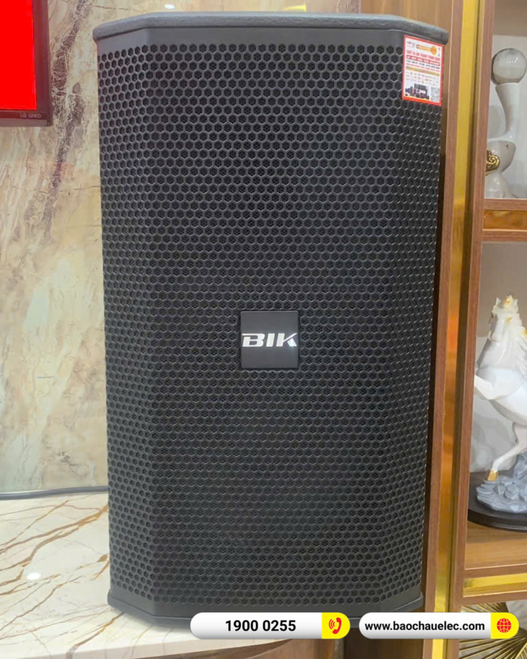 Lắp đặt d&agrave;n karaoke BIK hơn 33tr cho anh Lộc tại Bắc Ninh