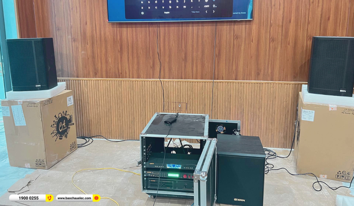 Lắp đặt đ&agrave;n karaoke BIK hơn 40tr cho anh Lu&acirc;n tại Kh&aacute;nh H&ograve;a