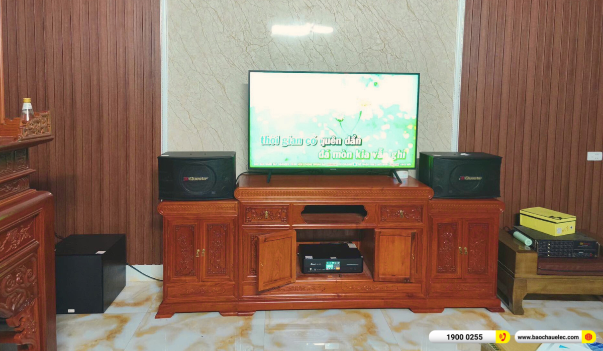 Lắp đặt d&agrave;n karaoke BIK gần 18tr cho anh L&yacute; tại Bắc Ninh