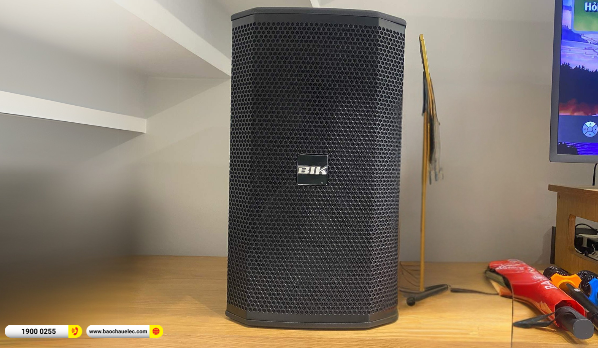 Lắp đặt d&agrave;n karaoke BIK gần 38tr cho anh Mẫn tại TP HCM