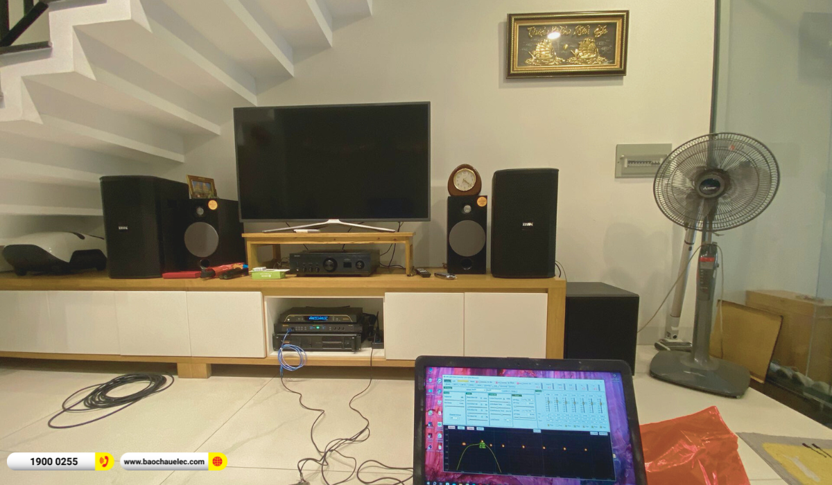 Lắp đặt d&agrave;n karaoke BIK gần 38tr cho anh Mẫn tại TP HCM