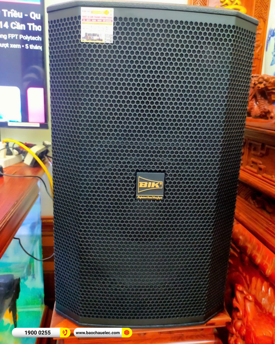 Lắp đặt d&agrave;n karaoke BIK gần 42tr cho anh Nhất tại Bắc Ninh