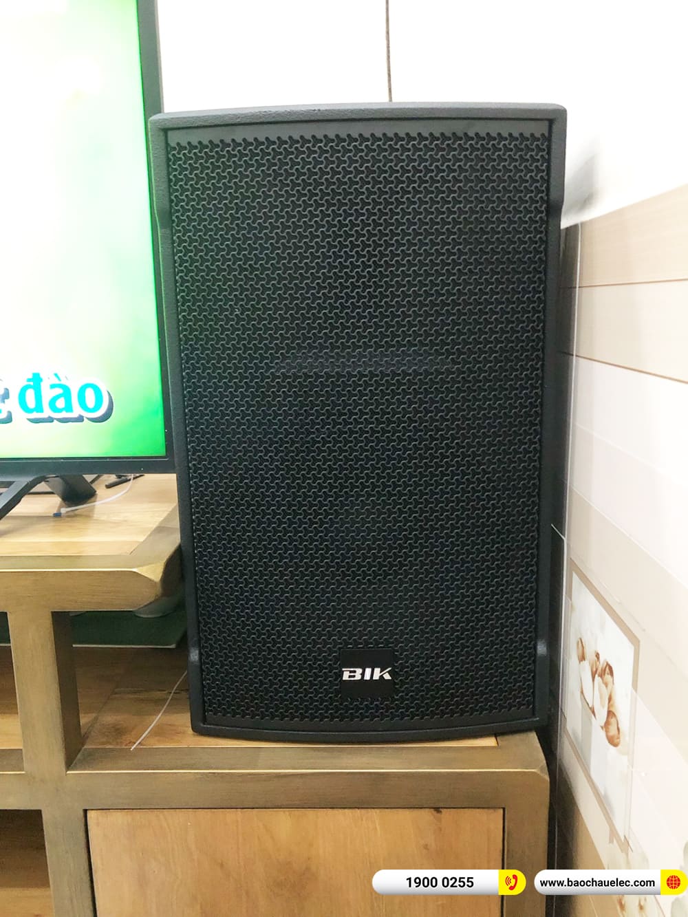 Lắp đặt d&agrave;n karaoke BIK gần 35tr cho anh Quang ở B&igrave;nh Dương