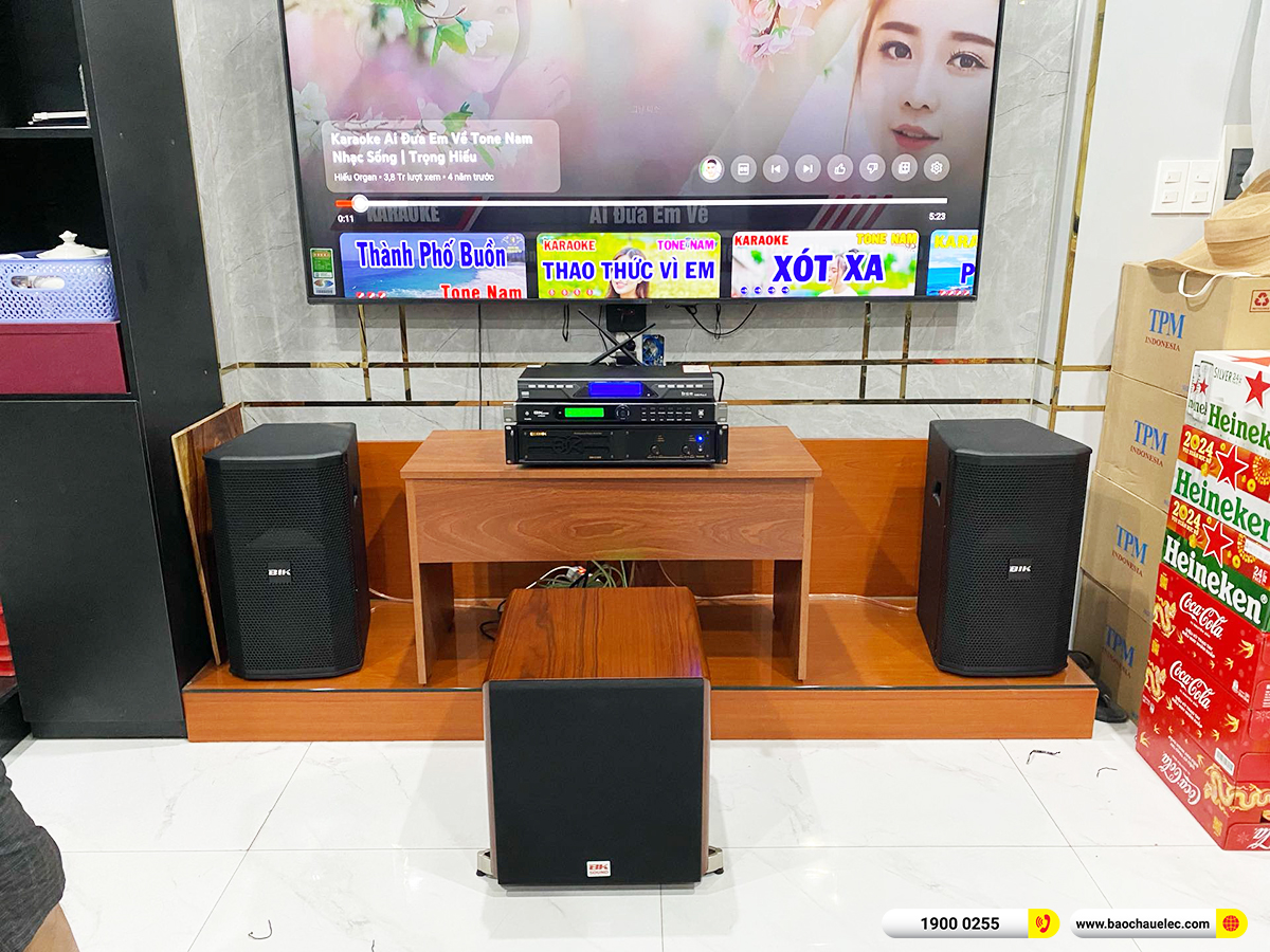 Lắp đặt d&agrave;n karaoke BIK gần 32tr cho anh Qu&yacute; ở B&igrave;nh Dương