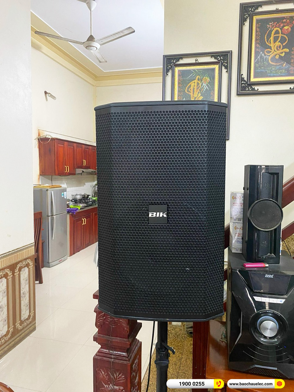 Lắp đặt dàn karaoke BIK gần 47tr cho anh Se ở Thanh Hóa