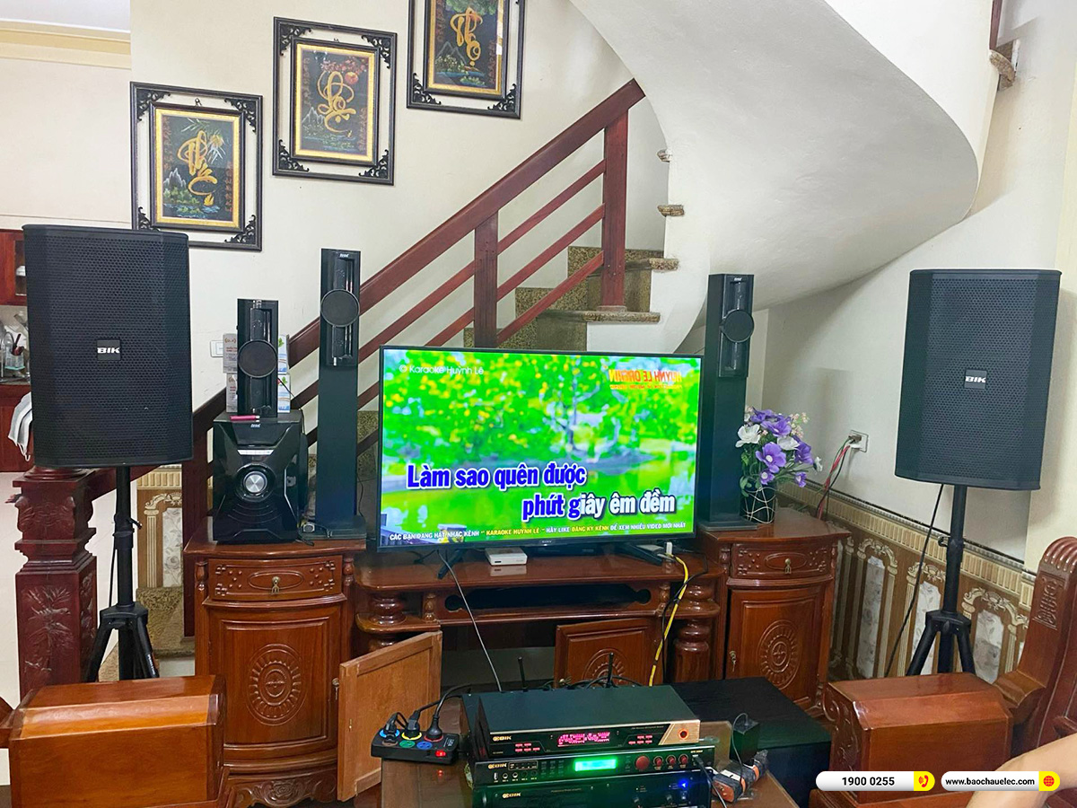 Lắp đặt dàn karaoke BIK gần 47tr cho anh Se ở Thanh Hóa