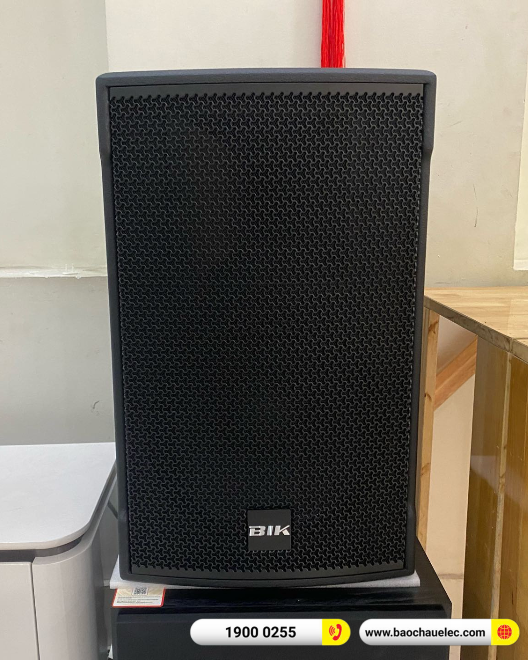 Lắp đặt d&agrave;n karaoke Bik hơn 31tr cho anh T&acirc;n tại Hải Ph&ograve;ng