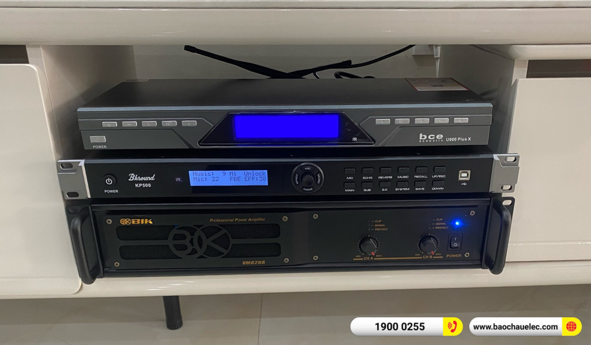 Lắp đặt d&agrave;n karaoke Bik hơn 31tr cho anh T&acirc;n tại Hải Ph&ograve;ng