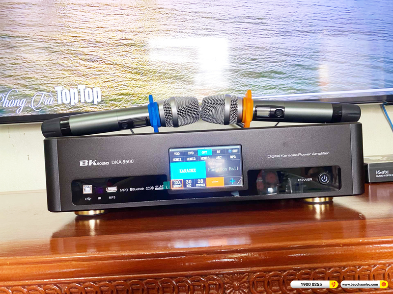 Lắp đặt dàn karaoke BIK hơn 26tr cho anh Thái ở Thanh Hóa