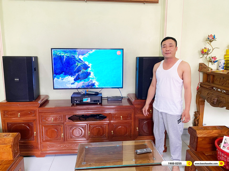 Lắp đặt dàn karaoke BIK hơn 26tr cho anh Thái ở Thanh Hóa