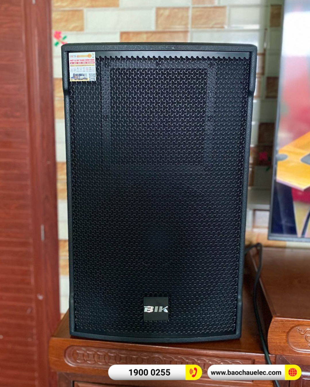 Lắp đặt d&agrave;n karaoke BIK hơn 30tr cho anh Thắng tại Đồng Nai