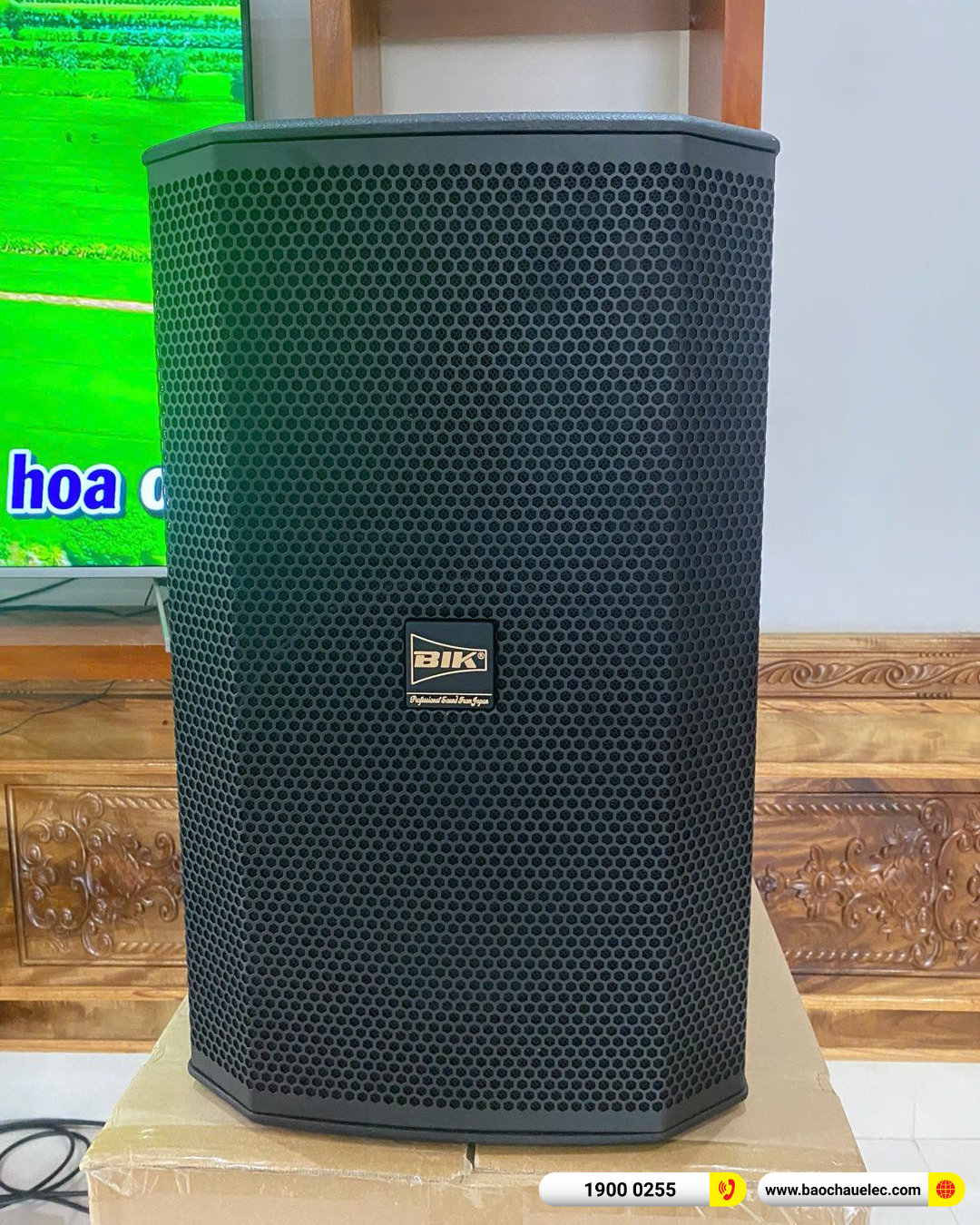 Lắp đặt d&agrave;n karaoke BIK hơn 44tr cho anh Thắng tại Thanh H&oacute;a