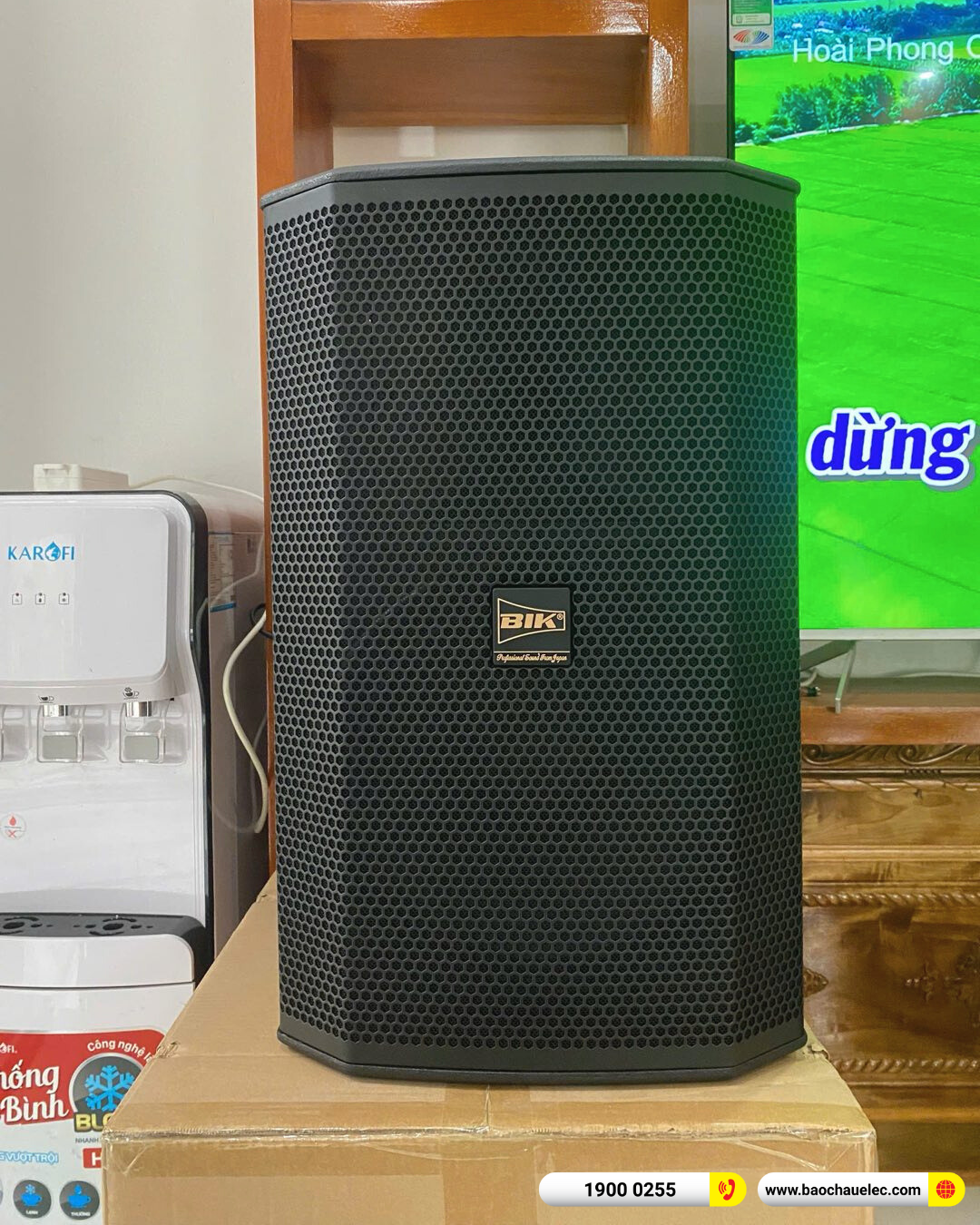 Lắp đặt d&agrave;n karaoke BIK hơn 44tr cho anh Thắng tại Thanh H&oacute;a