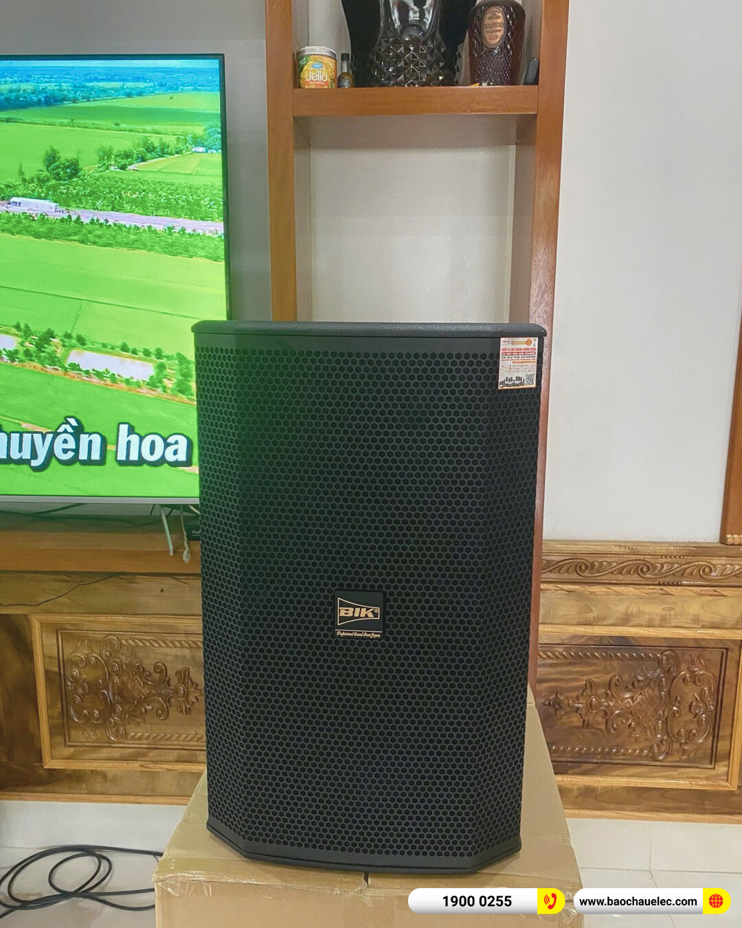 Lắp đặt d&agrave;n karaoke BIK hơn 44tr cho anh Thắng tại Thanh H&oacute;a