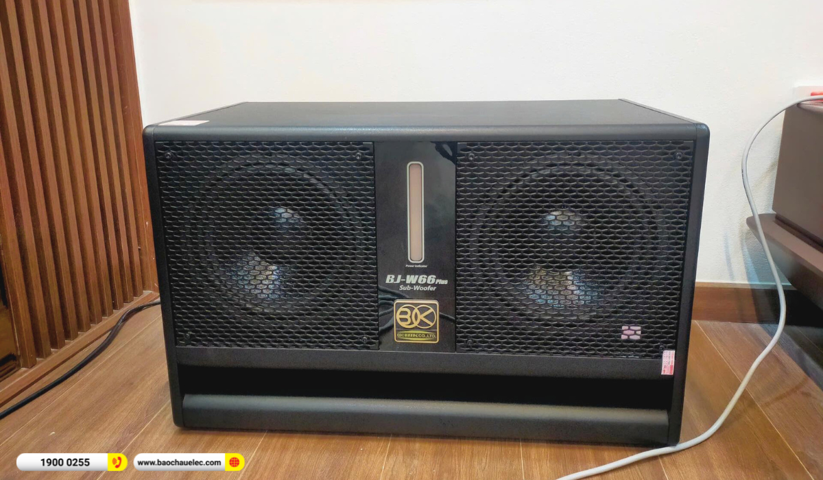 Lắp đặt d&agrave;n karaoke BIK hơn 43tr cho anh Thắng tại Bắc Ninh