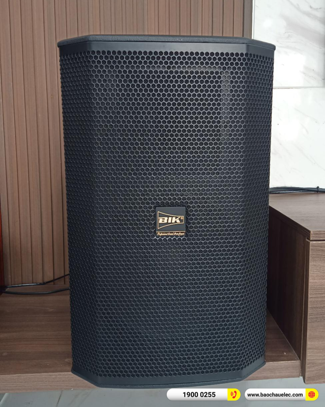 Lắp đặt d&agrave;n karaoke BIK hơn 41tr cho anh Th&iacute;ch tại H&agrave; Nội