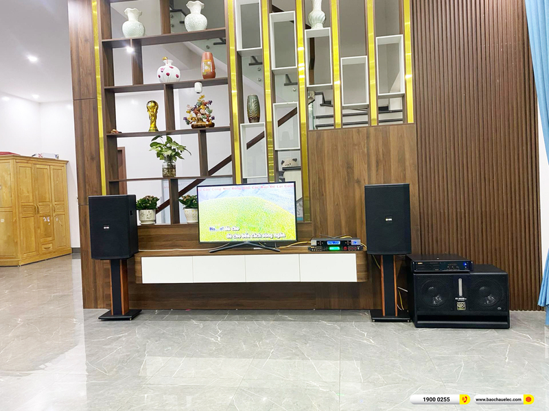 Lắp đặt d&agrave;n karaoke BIK gần 45tr cho anh Thuật ở Thanh H&oacute;a
