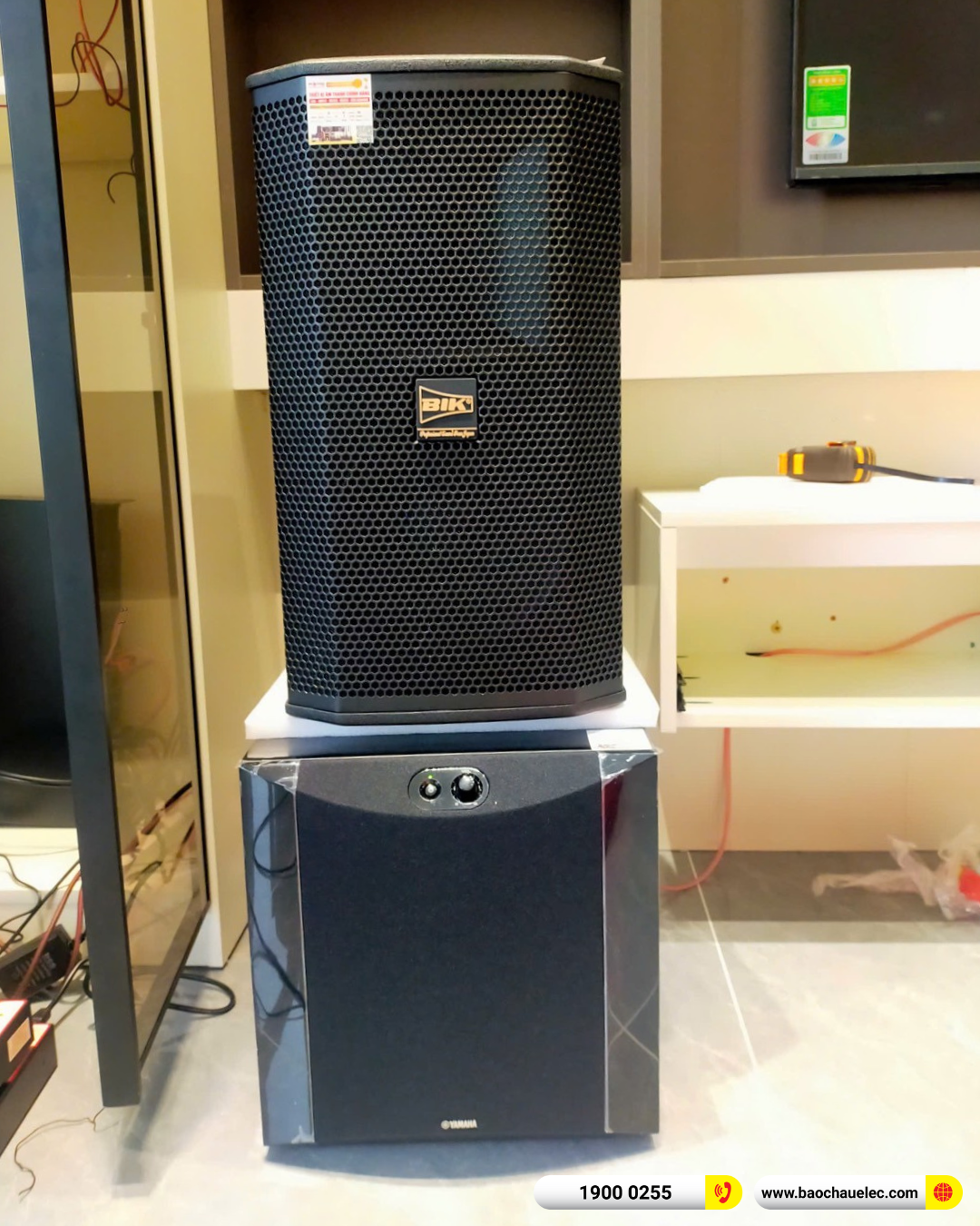 Lắp đặt d&agrave;n karaoke BIK gần 37tr cho anh Trọng tại Bắc Ninh