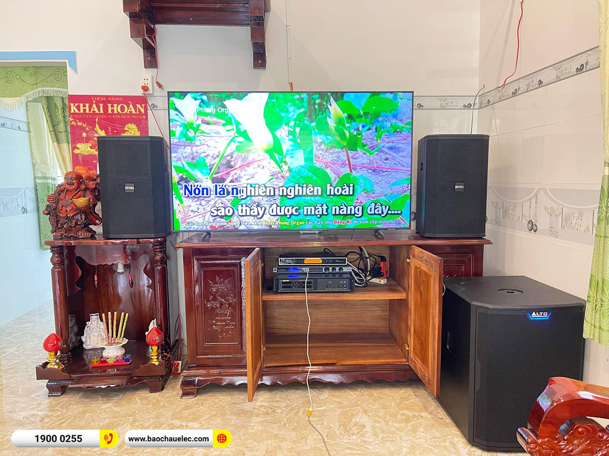 Lắp đặt d&agrave;n karaoke BIK gần 53tr cho anh Trường ở Hậu Giang