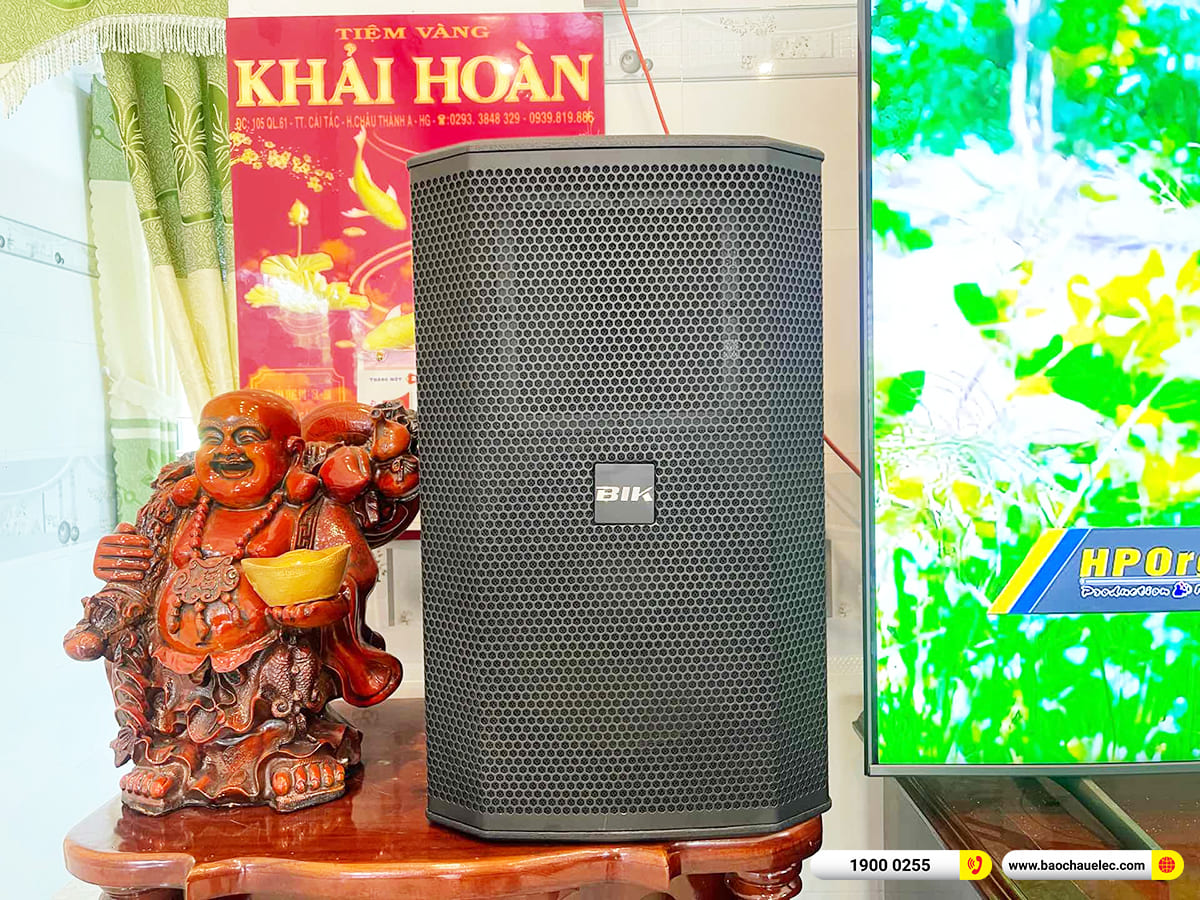 Lắp đặt d&agrave;n karaoke BIK gần 53tr cho anh Trường ở Hậu Giang