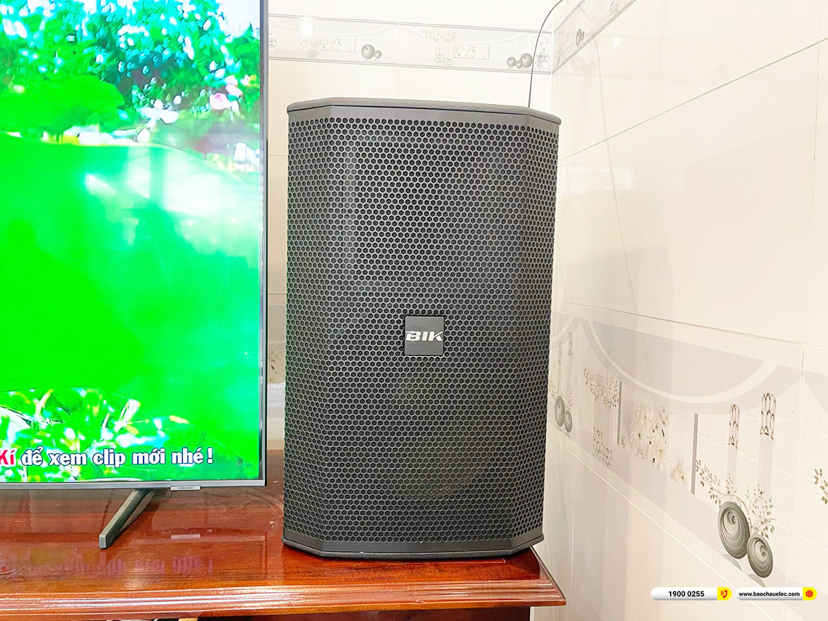 Lắp đặt d&agrave;n karaoke BIK gần 53tr cho anh Trường ở Hậu Giang