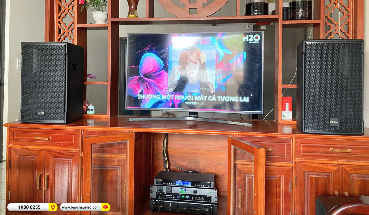 Lắp đặt d&agrave;n karaoke BIK gần 45tr cho anh Trường tại H&agrave; Nội