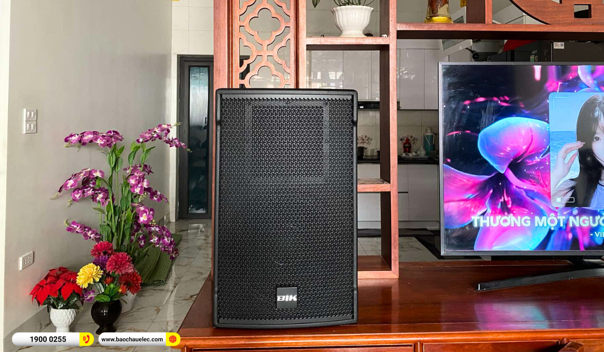 Lắp đặt d&agrave;n karaoke BIK gần 45tr cho anh Trường tại H&agrave; Nội