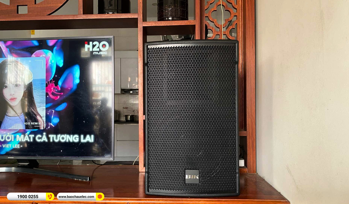 Lắp đặt d&agrave;n karaoke BIK gần 45tr cho anh Trường tại H&agrave; Nội