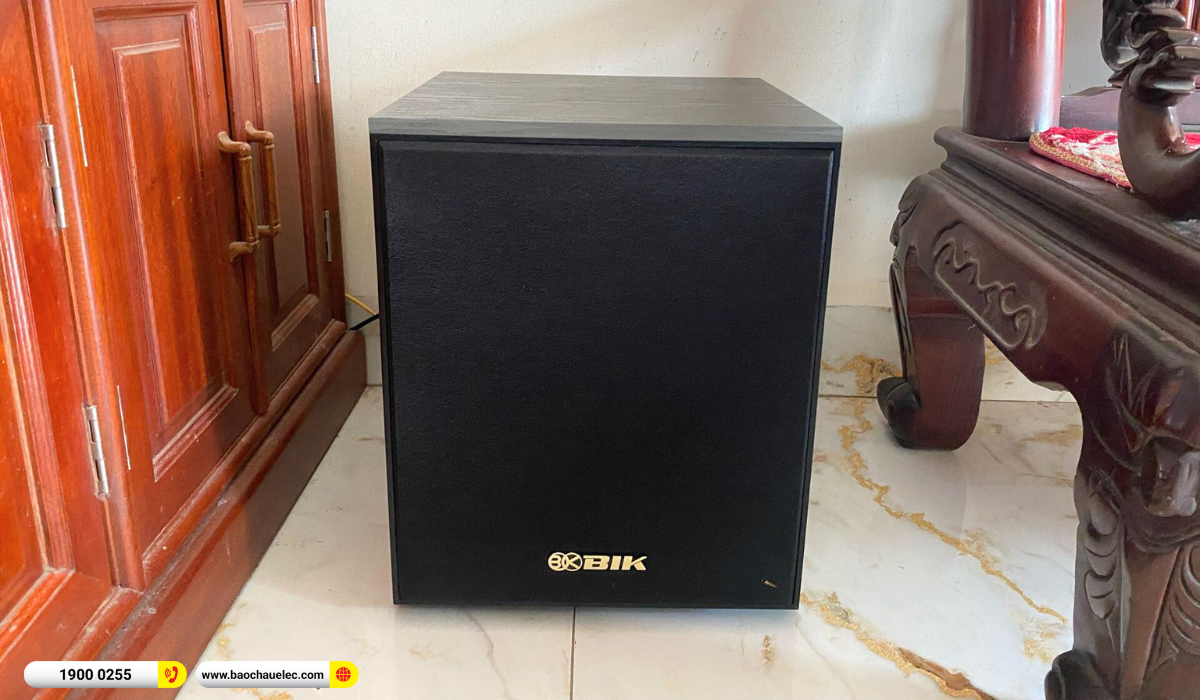 Lắp đặt d&agrave;n karaoke BIK gần 45tr cho anh Trường tại H&agrave; Nội
