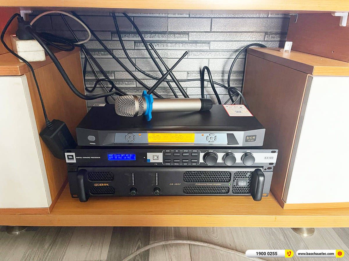 Lắp đặt d&agrave;n karaoke BIK gần 38tr cho anh T&ugrave;ng ở Đồng Nai 