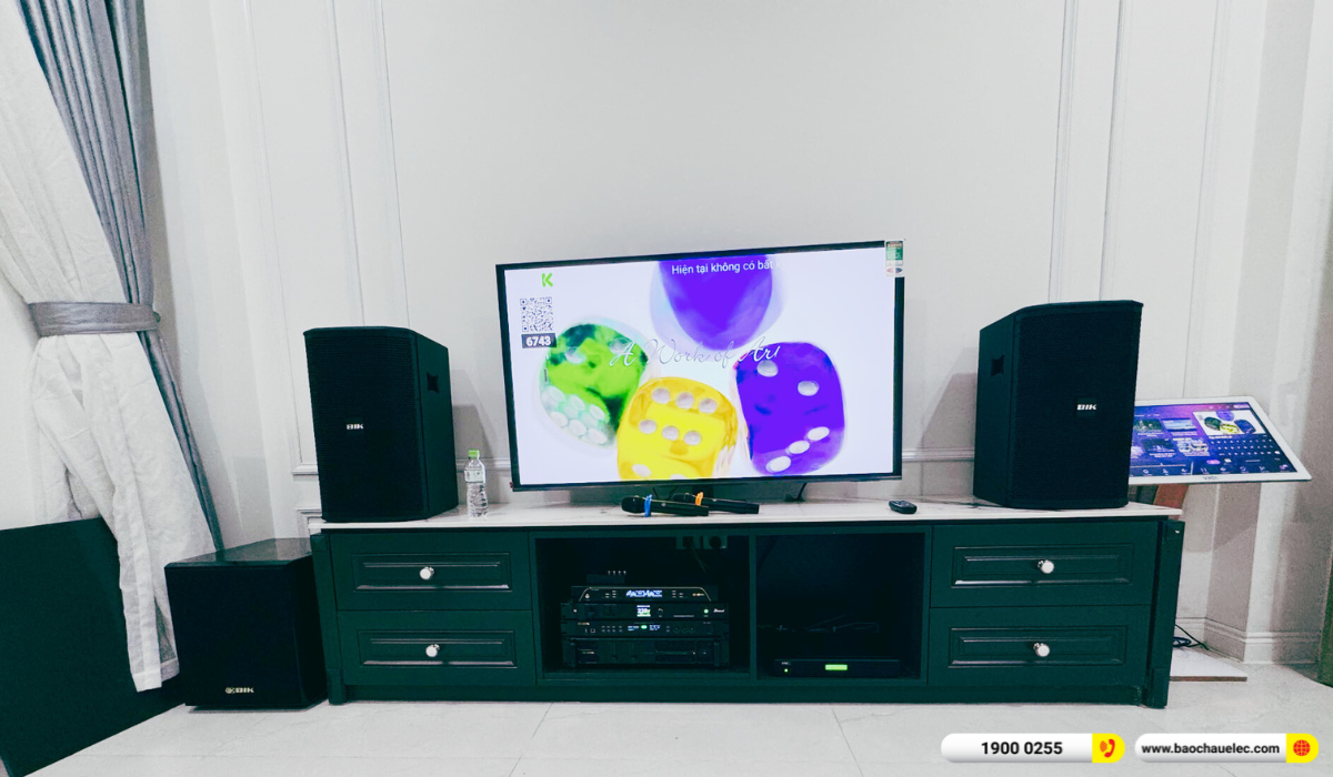 Lắp đặt d&agrave;n karaoke BIK gần 53tr cho anh V&acirc;n L&acirc;m tại TP HCM