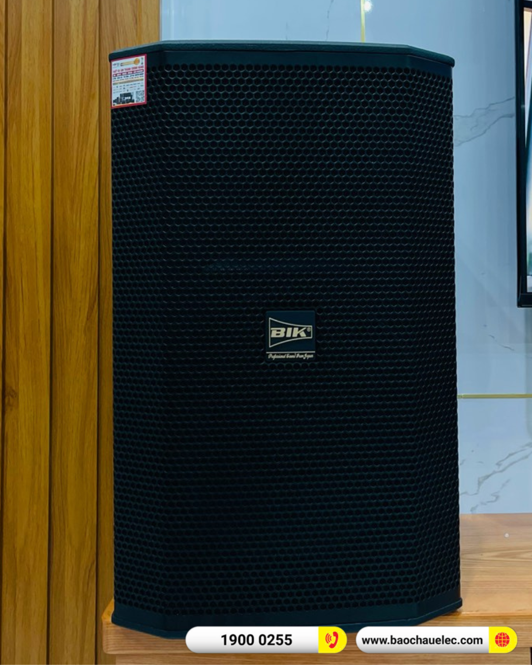 Lắp đặt d&agrave;n karaoke BIK hơn 42tr cho anh Vi&ecirc;n tại Vũng T&agrave;u