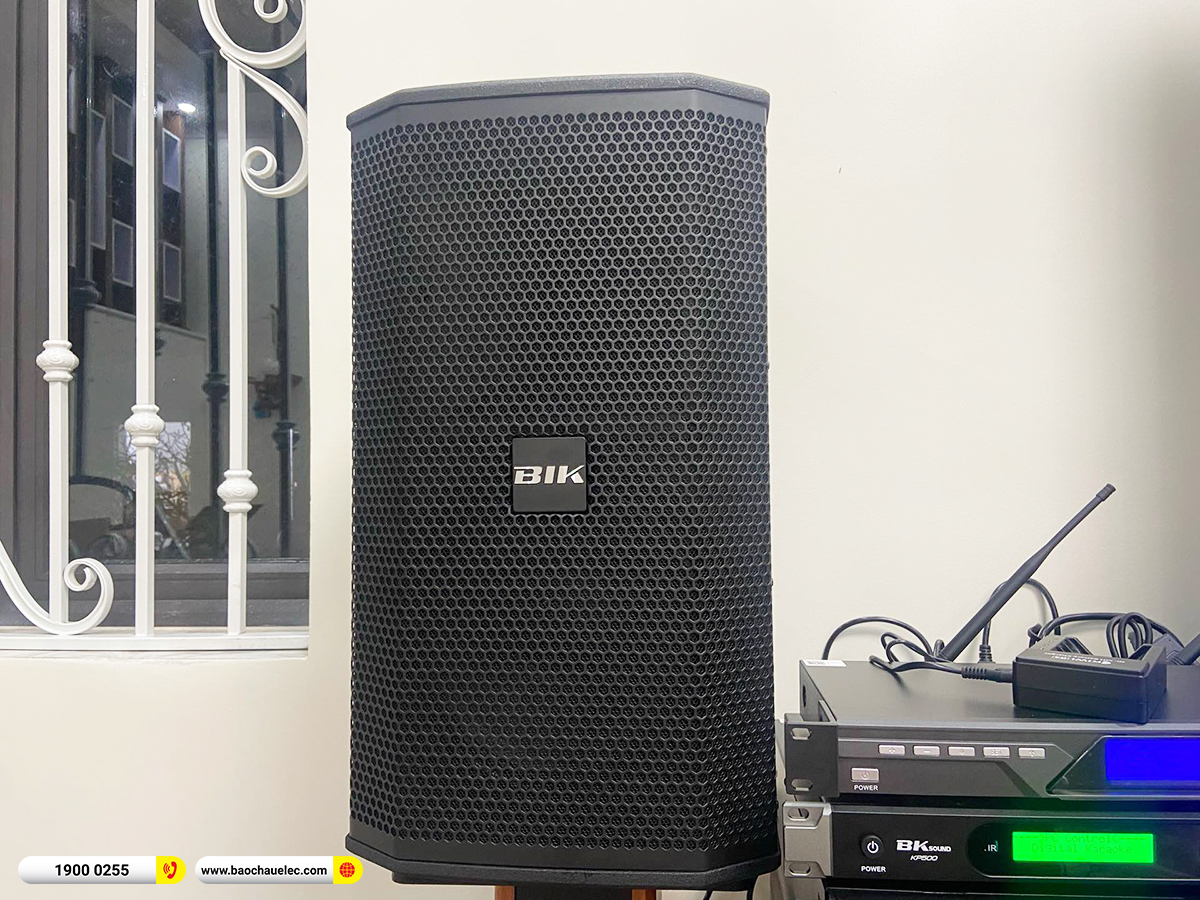 Lắp đặt d&agrave;n karaoke BIK hơn 33tr cho anh Vinh ở Hải Ph&ograve;ng