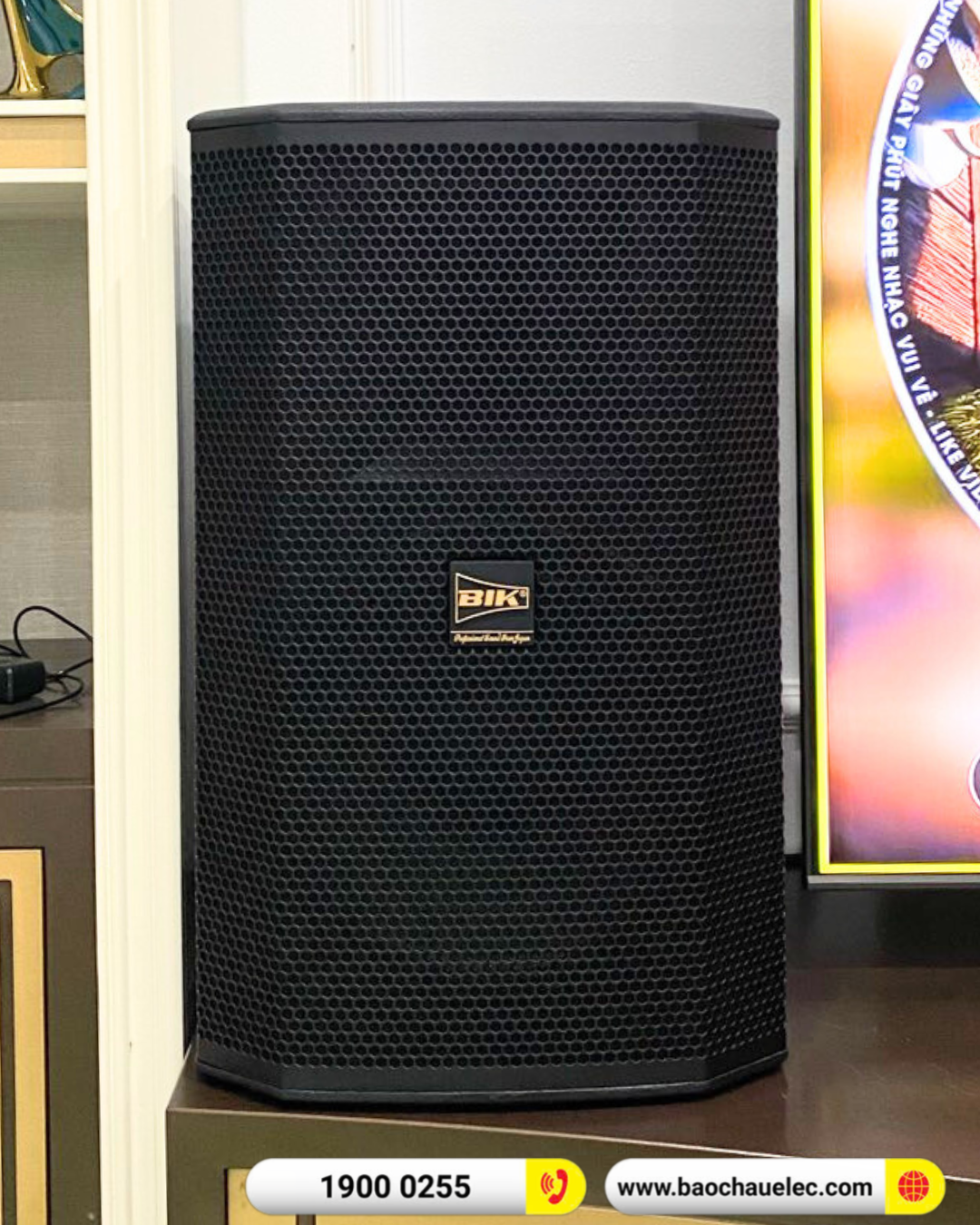 Lắp đặt d&agrave;n karaoke BIK hơn 35tr cho b&aacute;c Hằng tại H&agrave; Nội