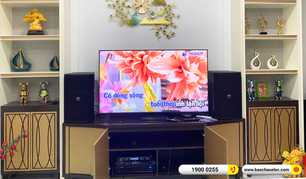 Lắp đặt d&agrave;n karaoke BIK hơn 35tr cho b&aacute;c Hằng tại H&agrave; Nội 