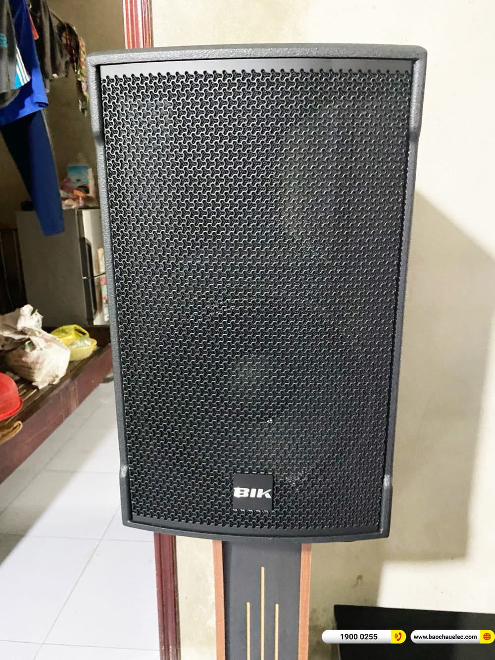 Lắp đặt d&agrave;n karaoke BIK hơn 34tr cho b&aacute;c Ph&uacute;c ở Thanh H&oacute;a