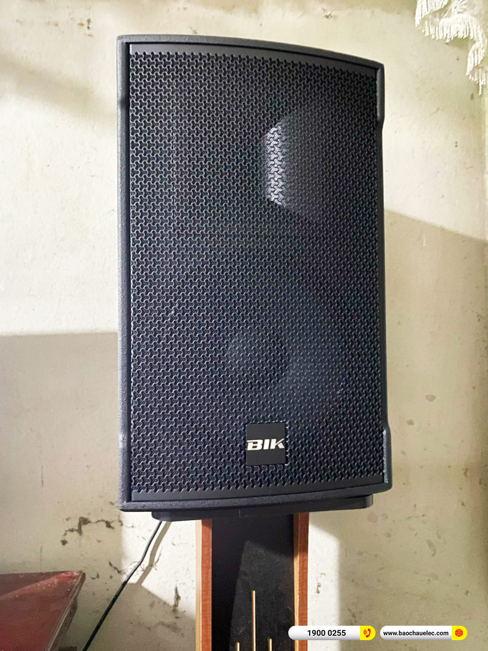 Lắp đặt d&agrave;n karaoke BIK hơn 34tr cho b&aacute;c Ph&uacute;c ở Thanh H&oacute;a