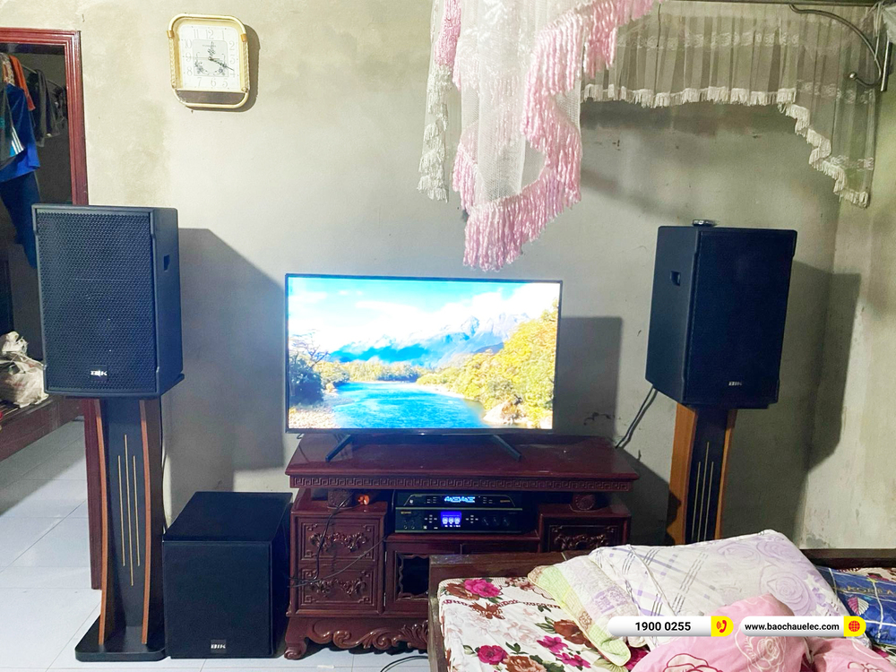 Lắp đặt d&agrave;n karaoke BIK hơn 34tr cho b&aacute;c Ph&uacute;c ở Thanh H&oacute;a