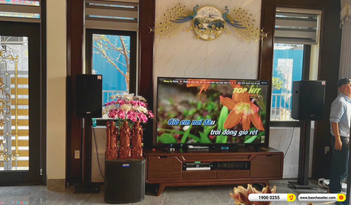 Lắp đặt d&agrave;n karaoke BIK gần 50tr cho B&aacute;c Thiều tại Bắc Giang