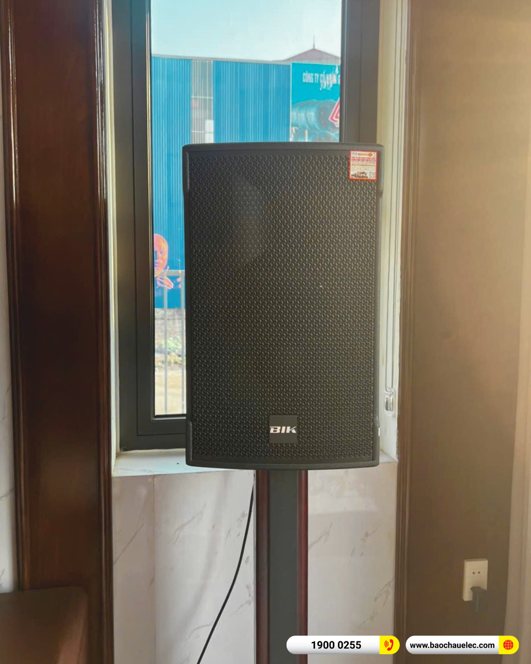 Lắp đặt d&agrave;n karaoke BIK gần 50tr cho B&aacute;c Thiều tại Bắc Giang