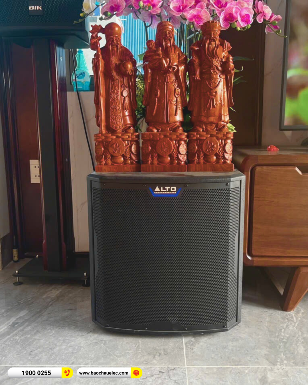 Lắp đặt d&agrave;n karaoke BIK gần 50tr cho B&aacute;c Thiều tại Bắc Giang