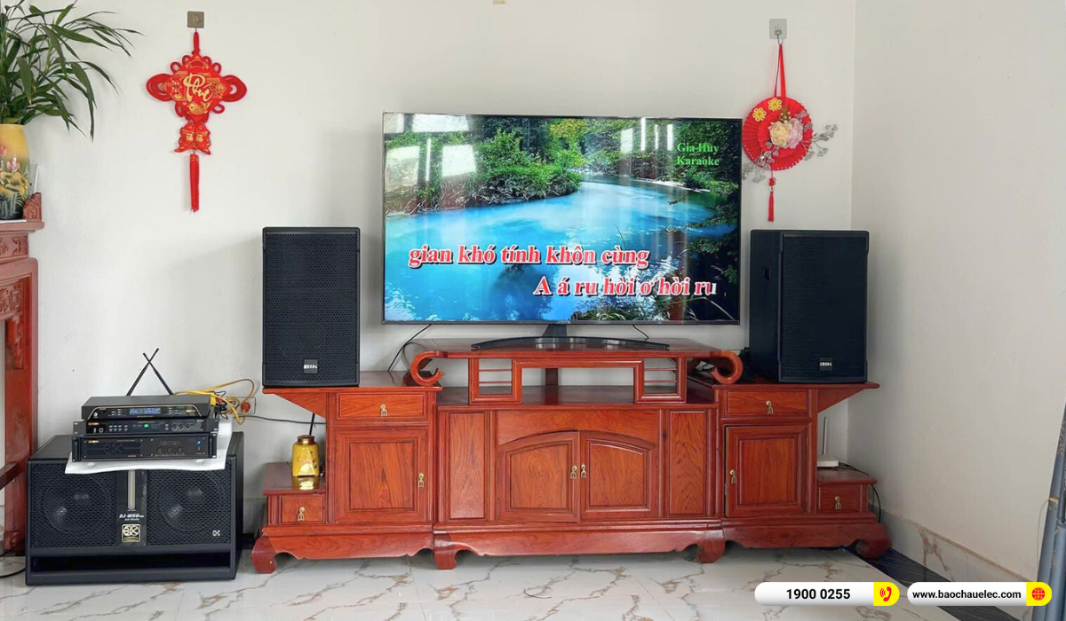 Lắp đặt d&agrave;n karaoke BIK gần 45tr cho b&aacute;c Thuyết tại Bắc Giang