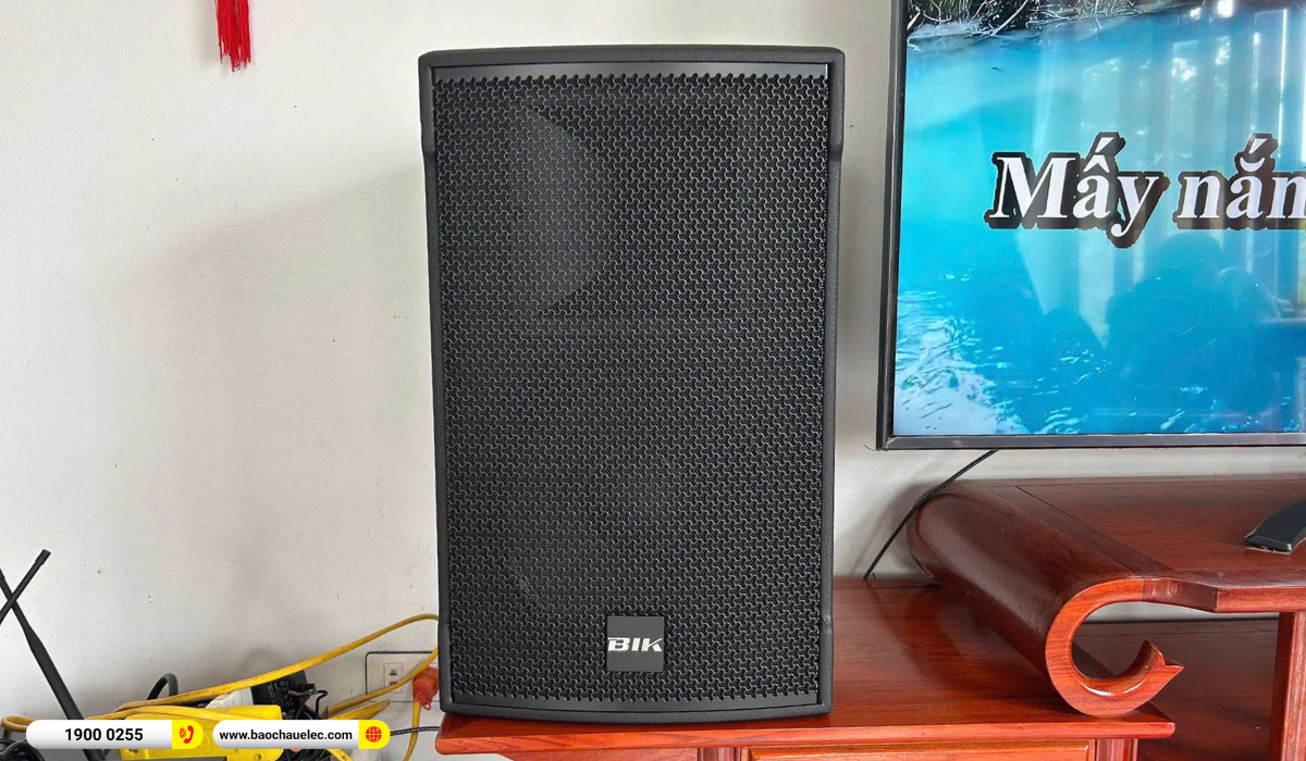 Lắp đặt d&agrave;n karaoke BIK gần 45tr cho b&aacute;c Thuyết tại Bắc Giang