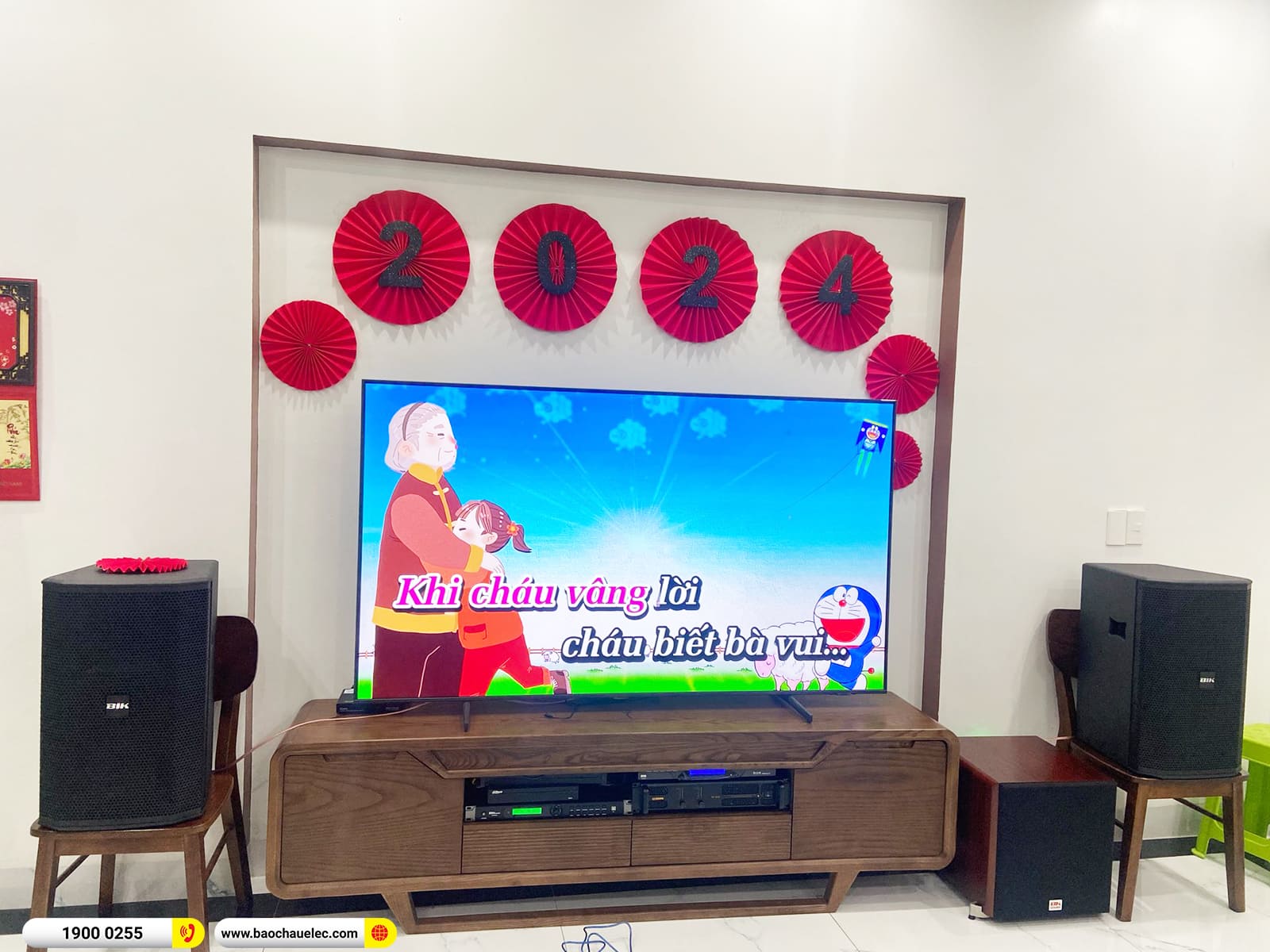 Lắp đặt d&agrave;n karaoke BIK gần 36tr cho chị Hương ở Hải Ph&ograve;ng